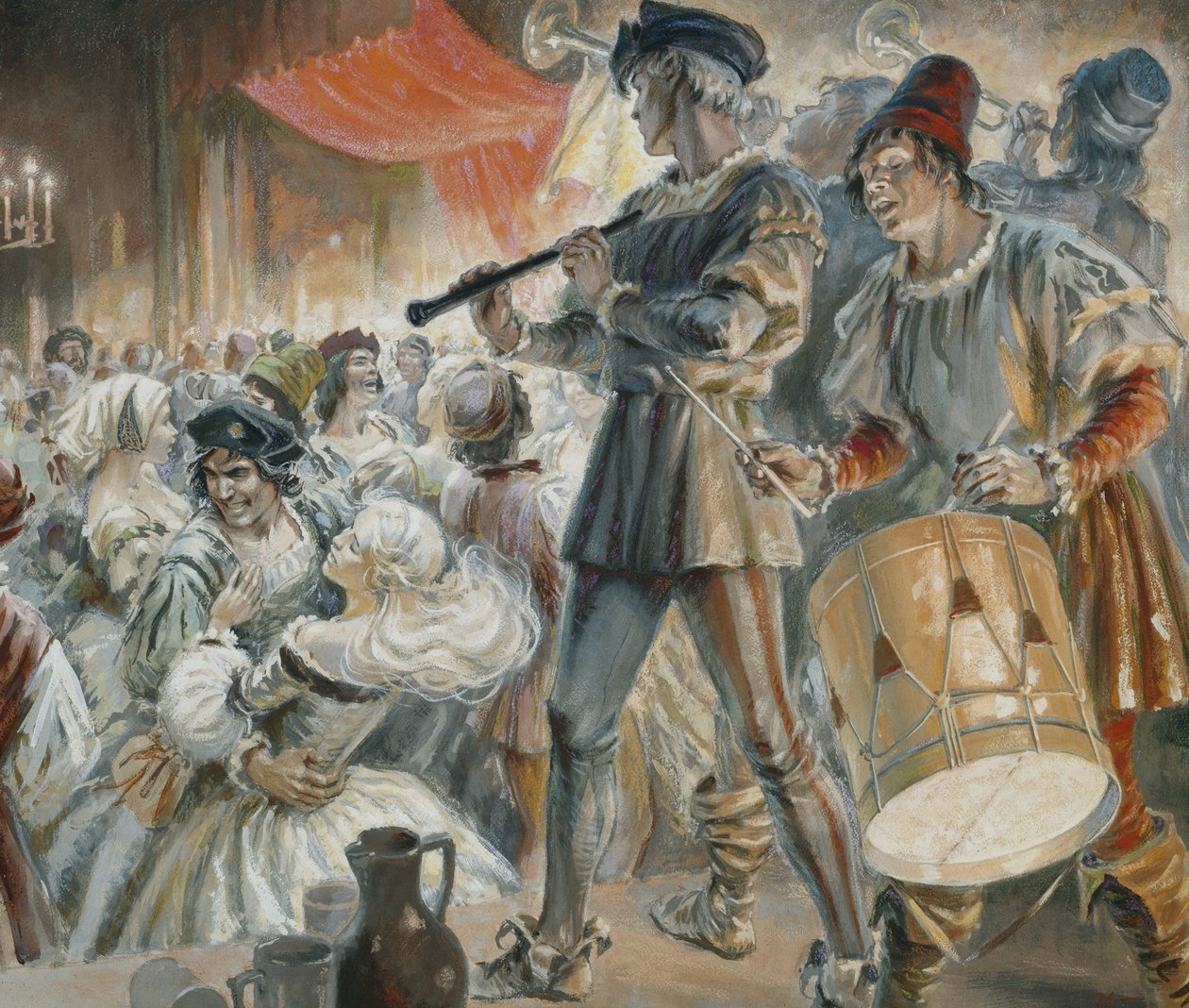 Une danse joyeuse - Knut Axel Hansen