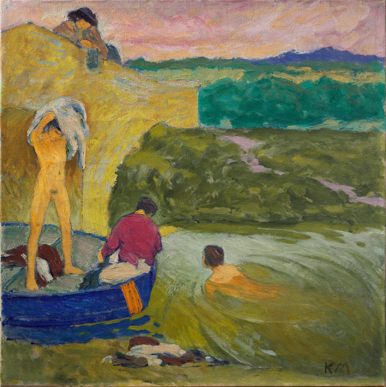Baigneurs - Koloman Moser