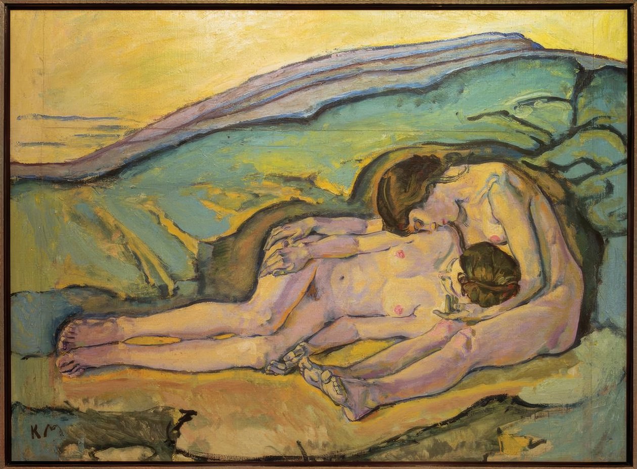 Deux filles - Koloman Moser