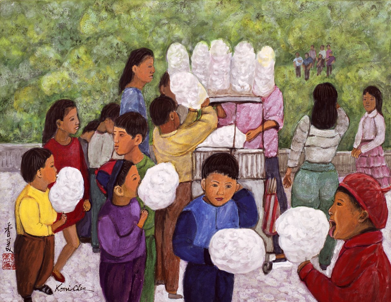Barbe à papa, 1992 - Komi Chen