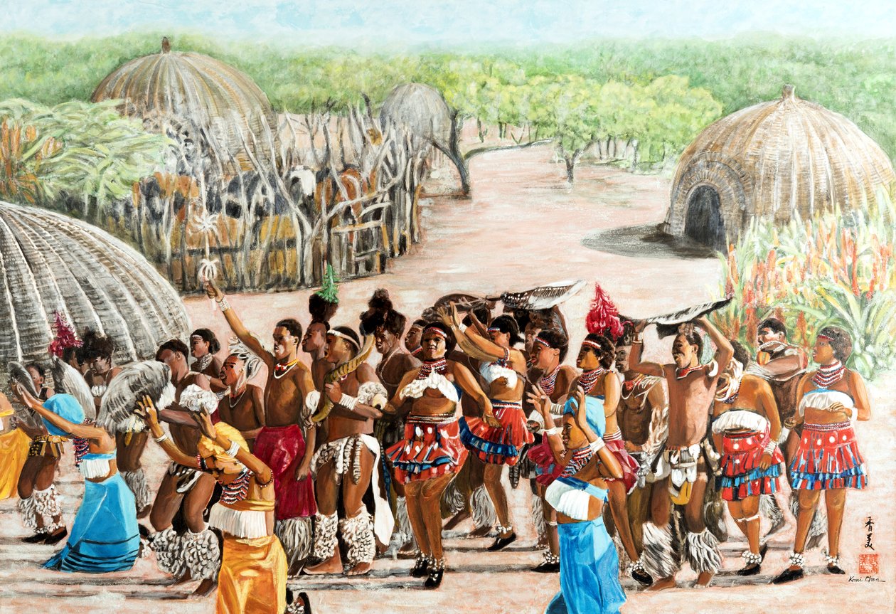 Célébration zoulou - Komi Chen