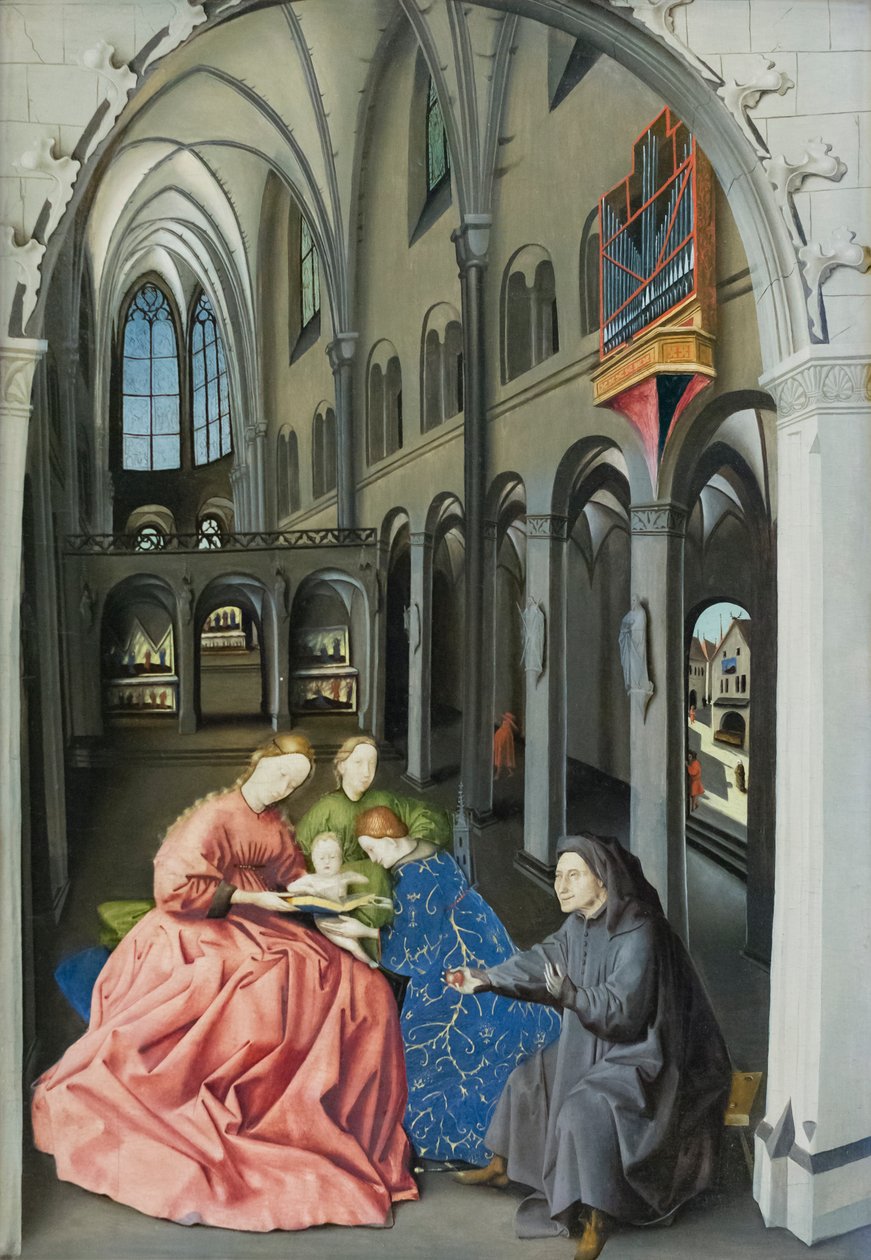 Conversation sacrée (sacra conversazione) - Konrad Witz