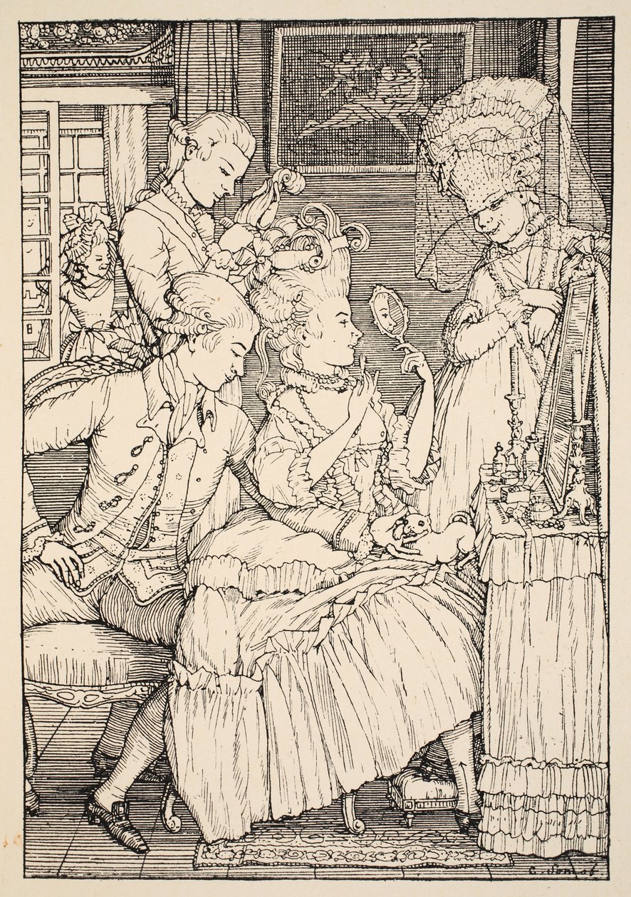La Toilette - Konstantin Andreevic Somov