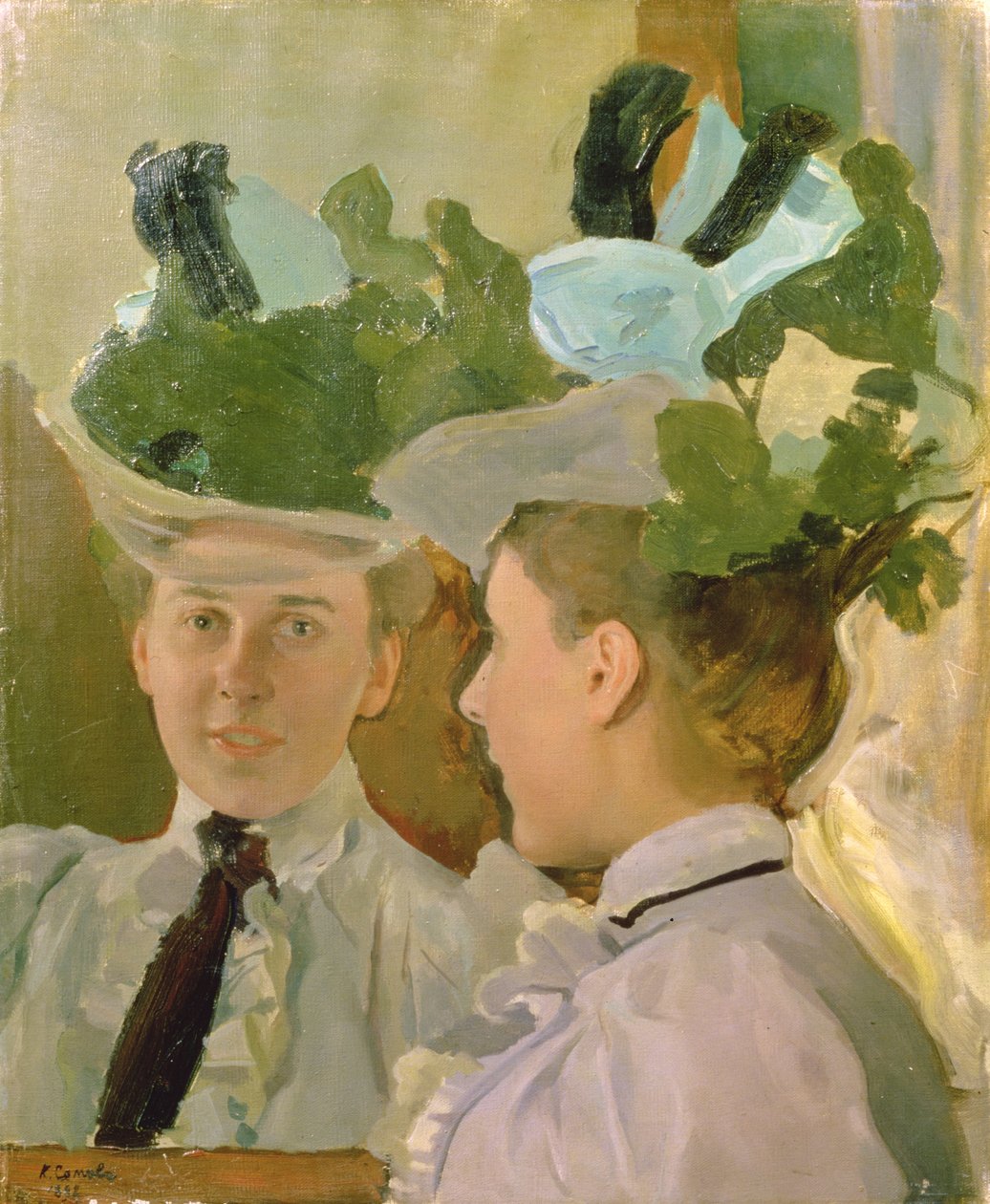 Dame au miroir, 1898 - Konstantin Andreevic Somov