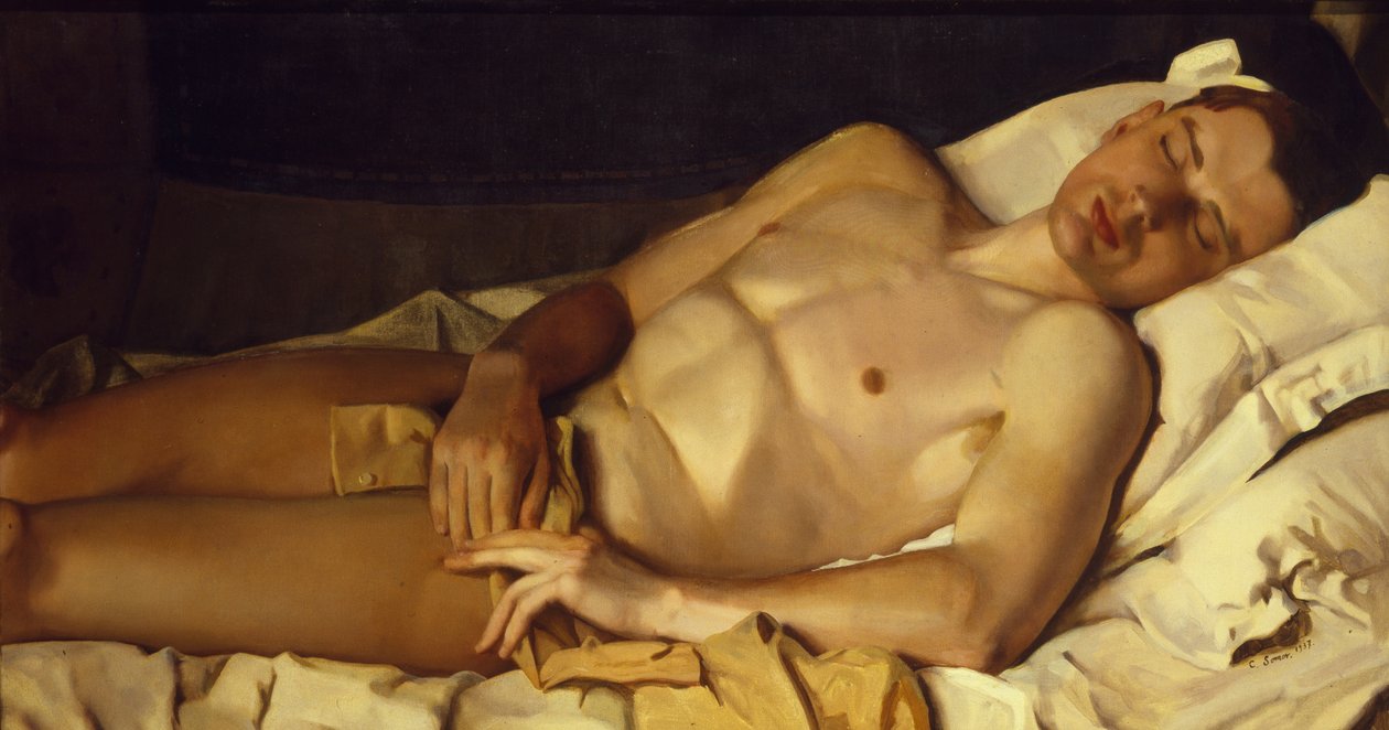 Garçon nu Boris Snezhkovsky, 1937 - Konstantin Andreevic Somov
