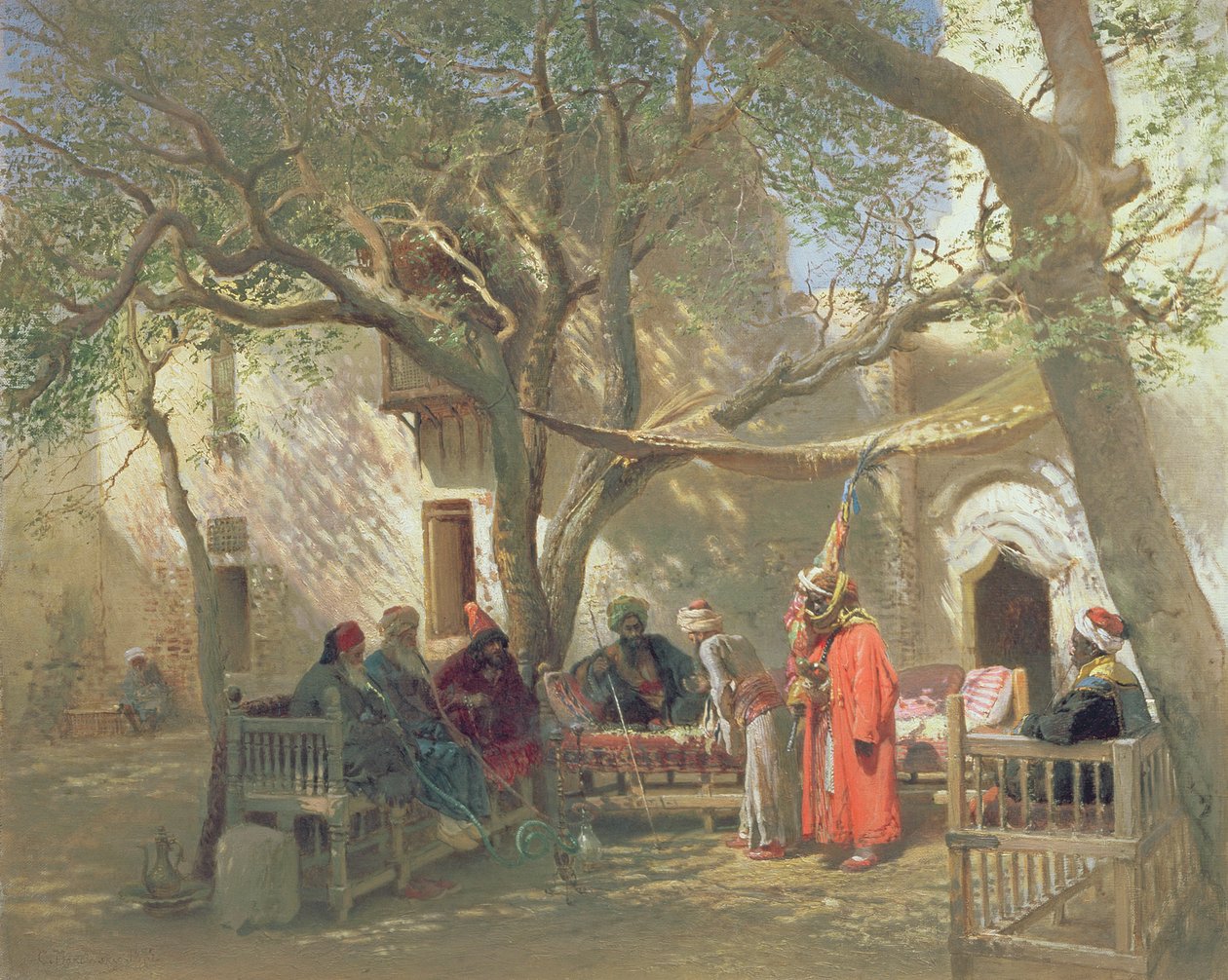 Derviches au Caire - Konstantin Egorovich Makovsky