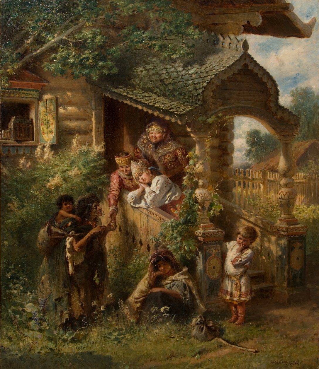 Divination, 1884 - Konstantin Egorovich Makovsky
