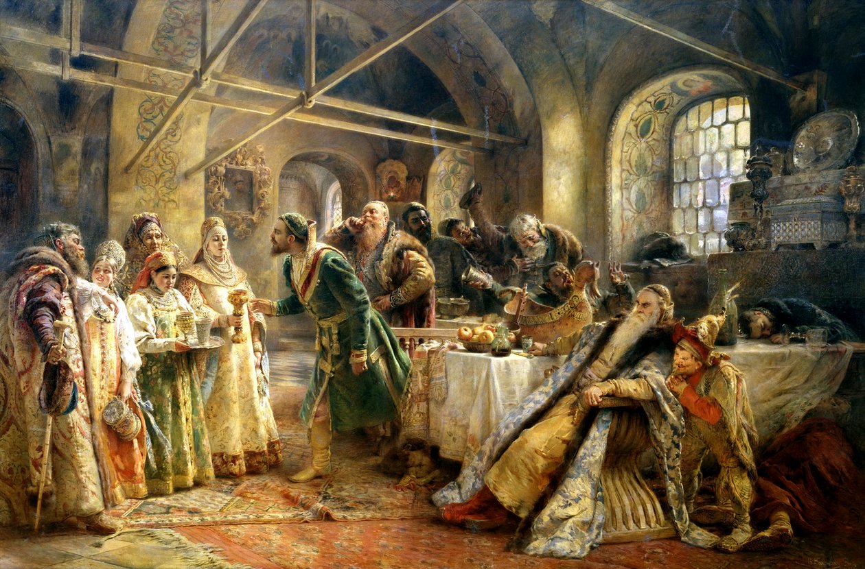 La Cérémonie du Baiser, 1895 - Konstantin Egorovich Makovsky