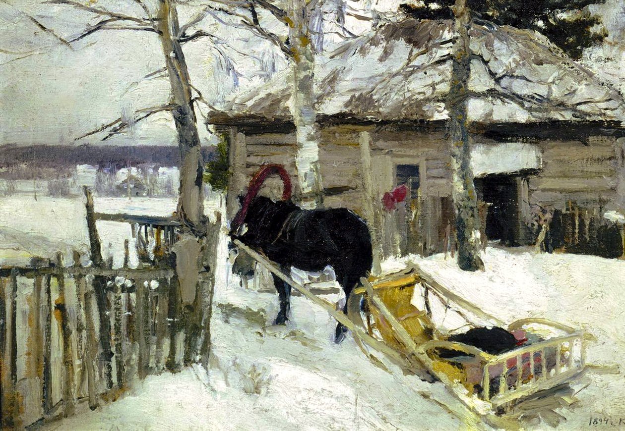 Hiver, 1894 - Konstantin Alekseevich Korovin