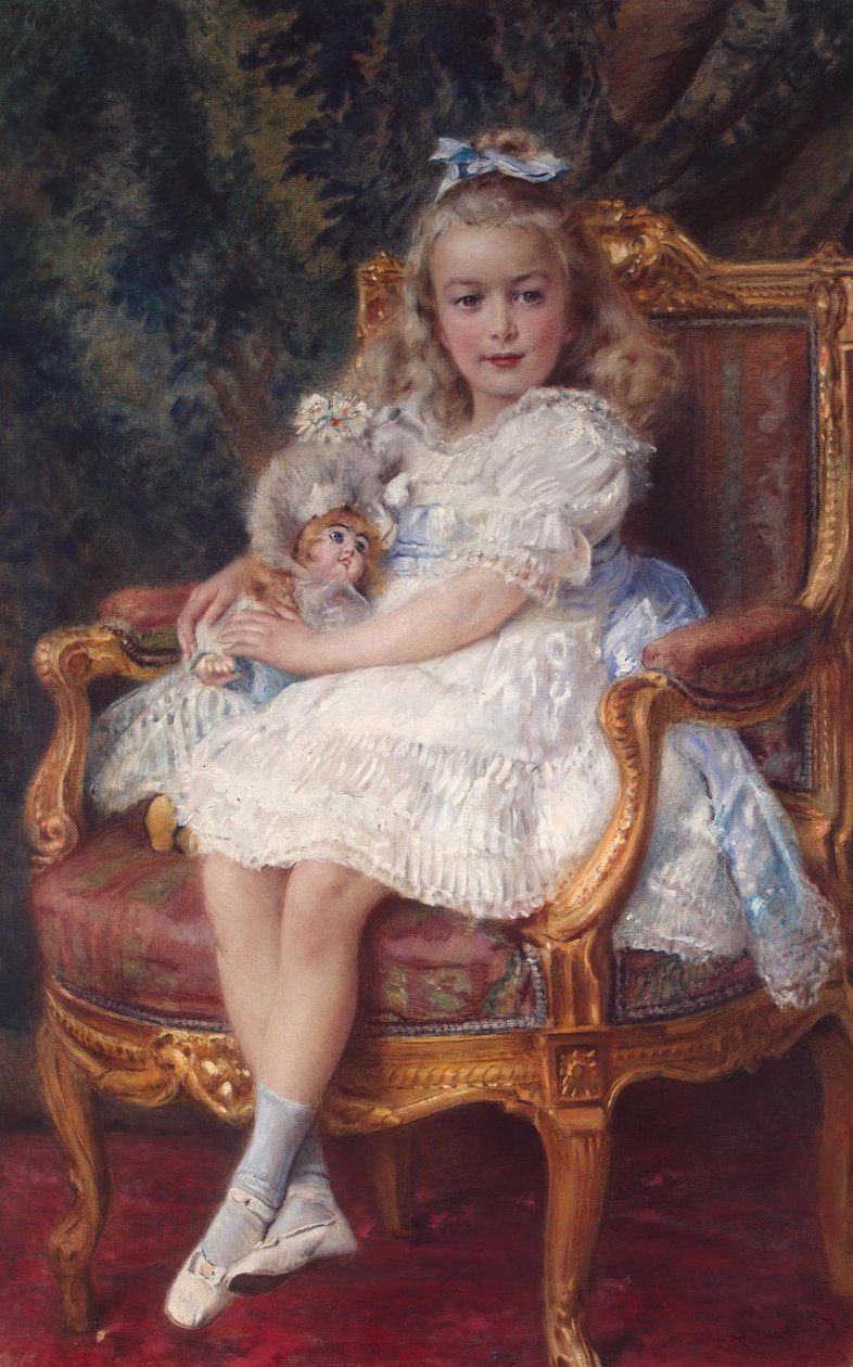 Portrait de Varvara Bibikova - Konstantin Makovsky
