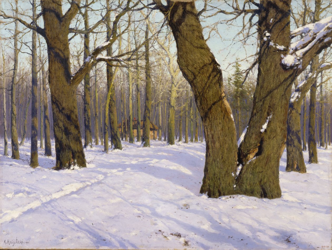 Début du printemps, 1910 - Konstantin Yakovlevich Kryzhitsky