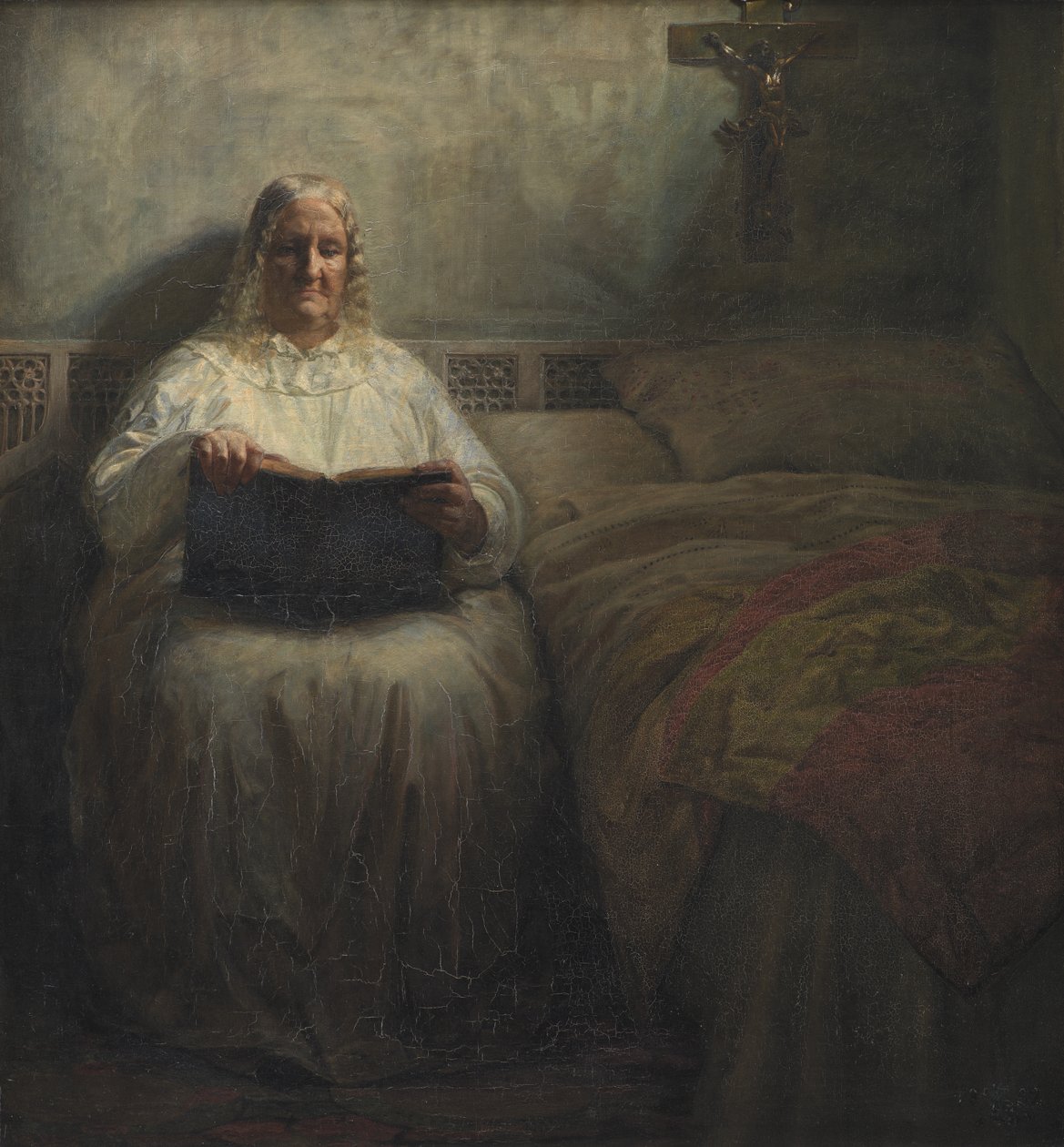 Leonora Christina au monastère de Maribo - Kristian Zahrtmann