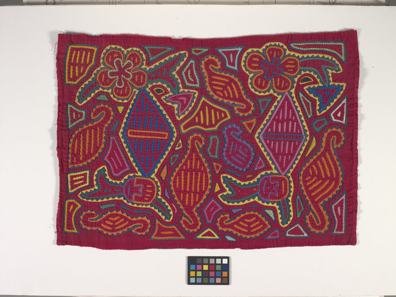Panneau de chemise (Mola) - Kuna Indian Culture