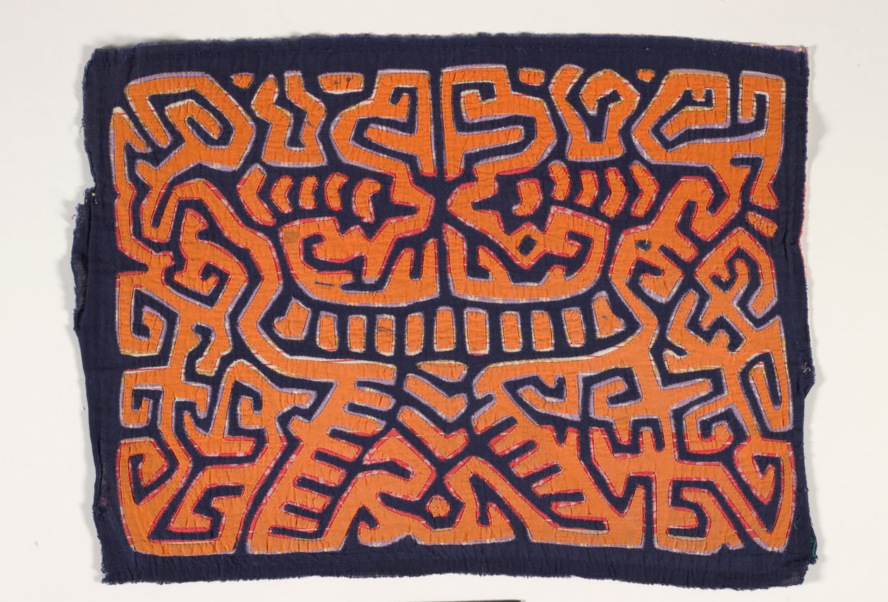 Panneau de chemise (mola) - Kuna Indian Culture
