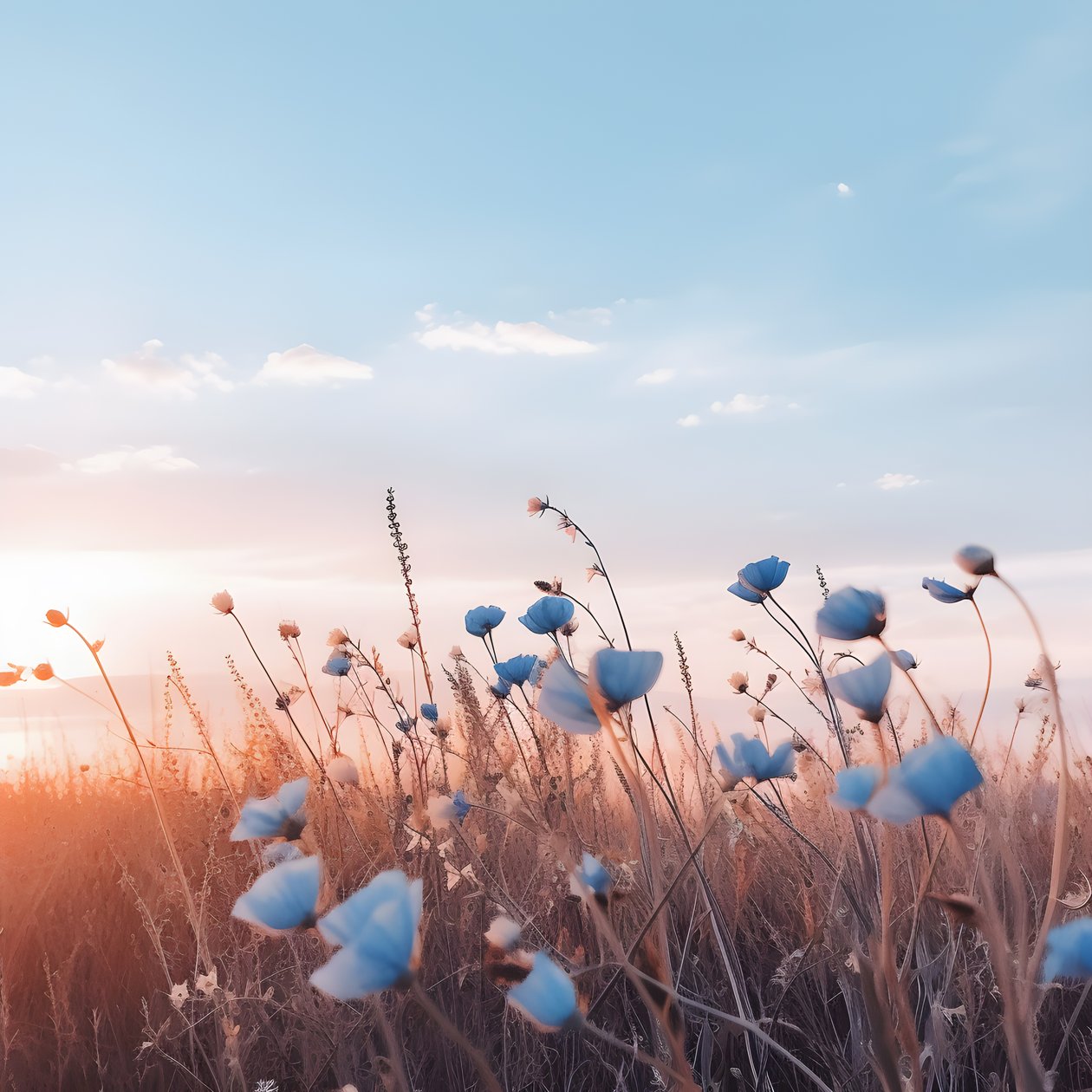 Champ de fleurs 1 - Kurt Heppke