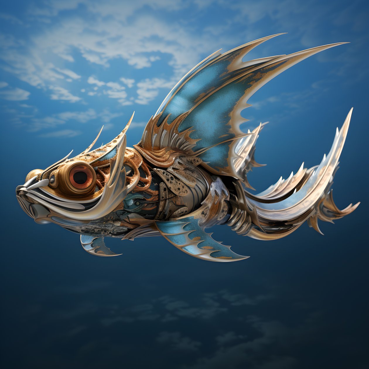 Un poisson volant 4 - Kurt Heppke