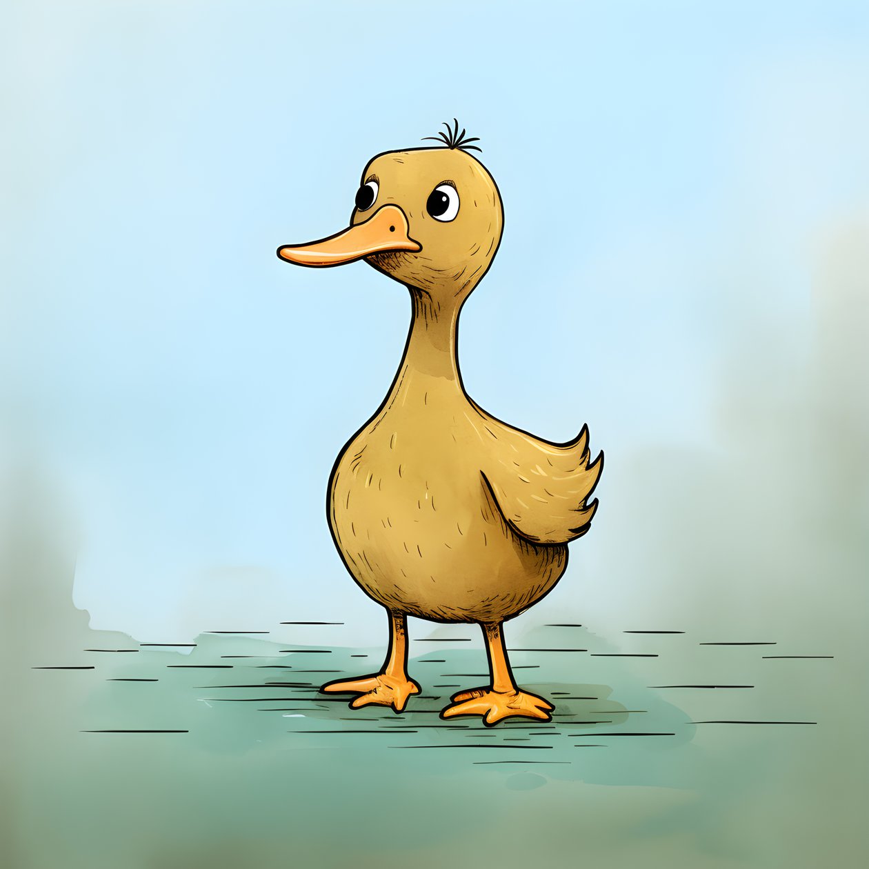 Canard dans le champ 2 - Kurt Heppke