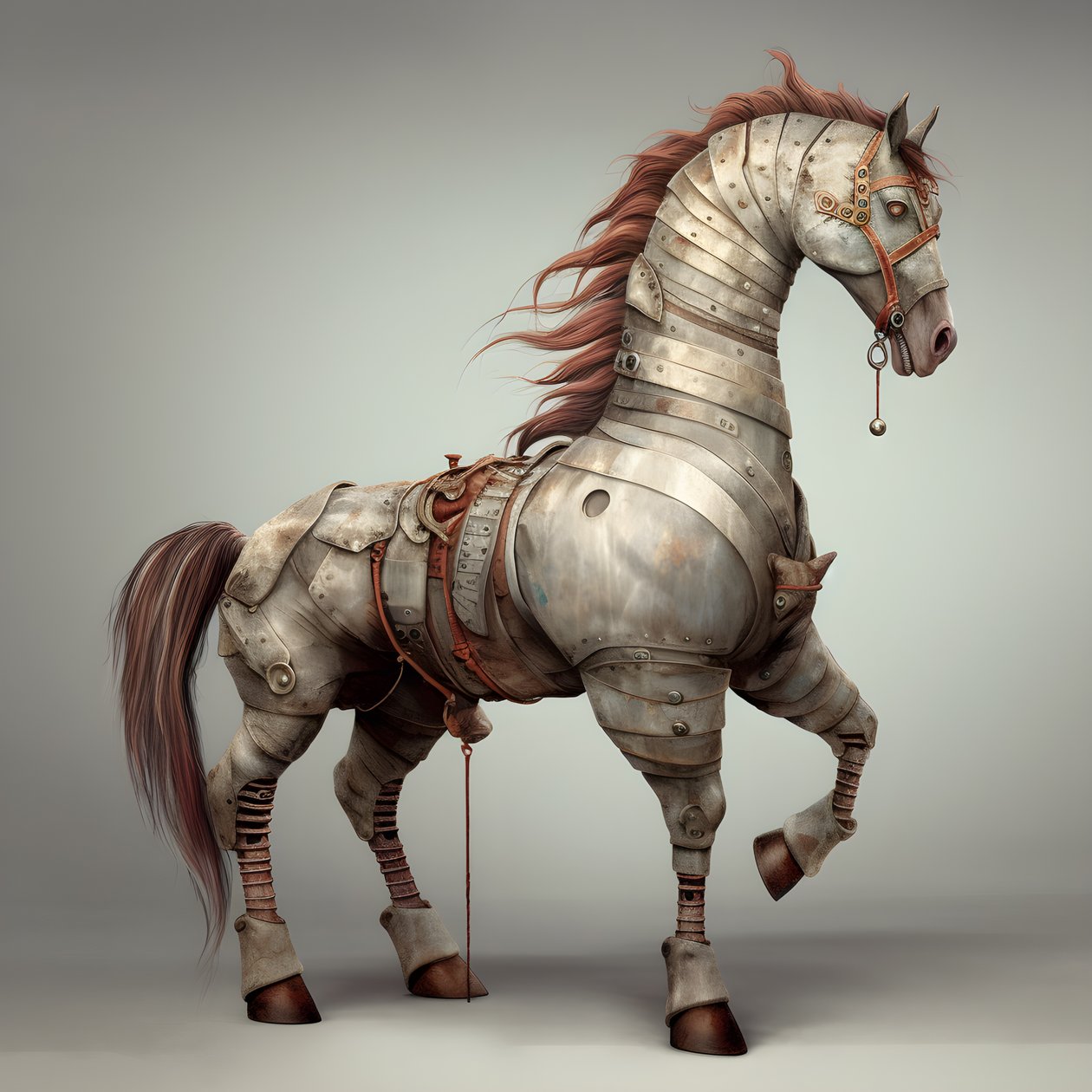 cheval anthropomorphe 2 - Kurt Heppke