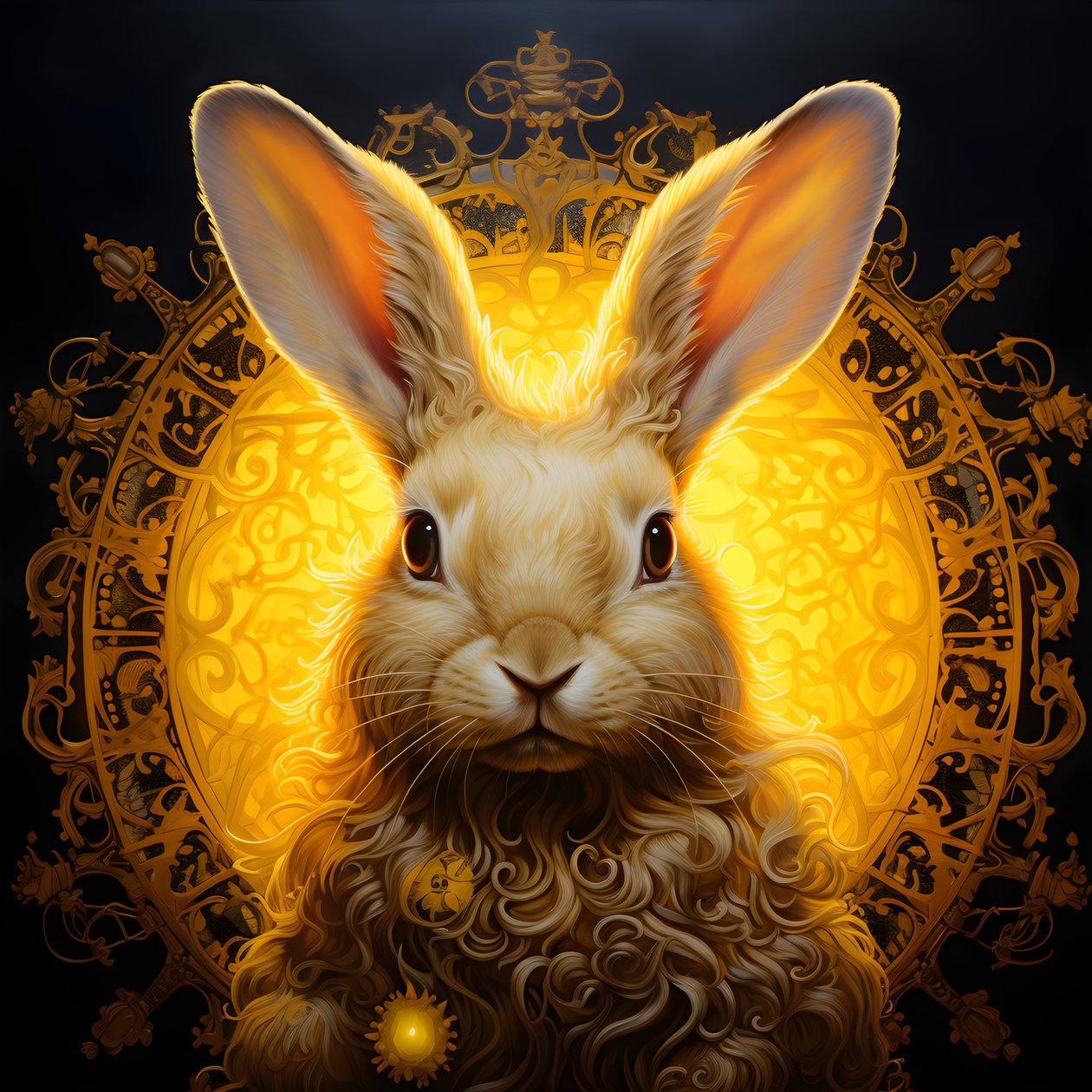 un lapin jaune 4 - Kurt Heppke