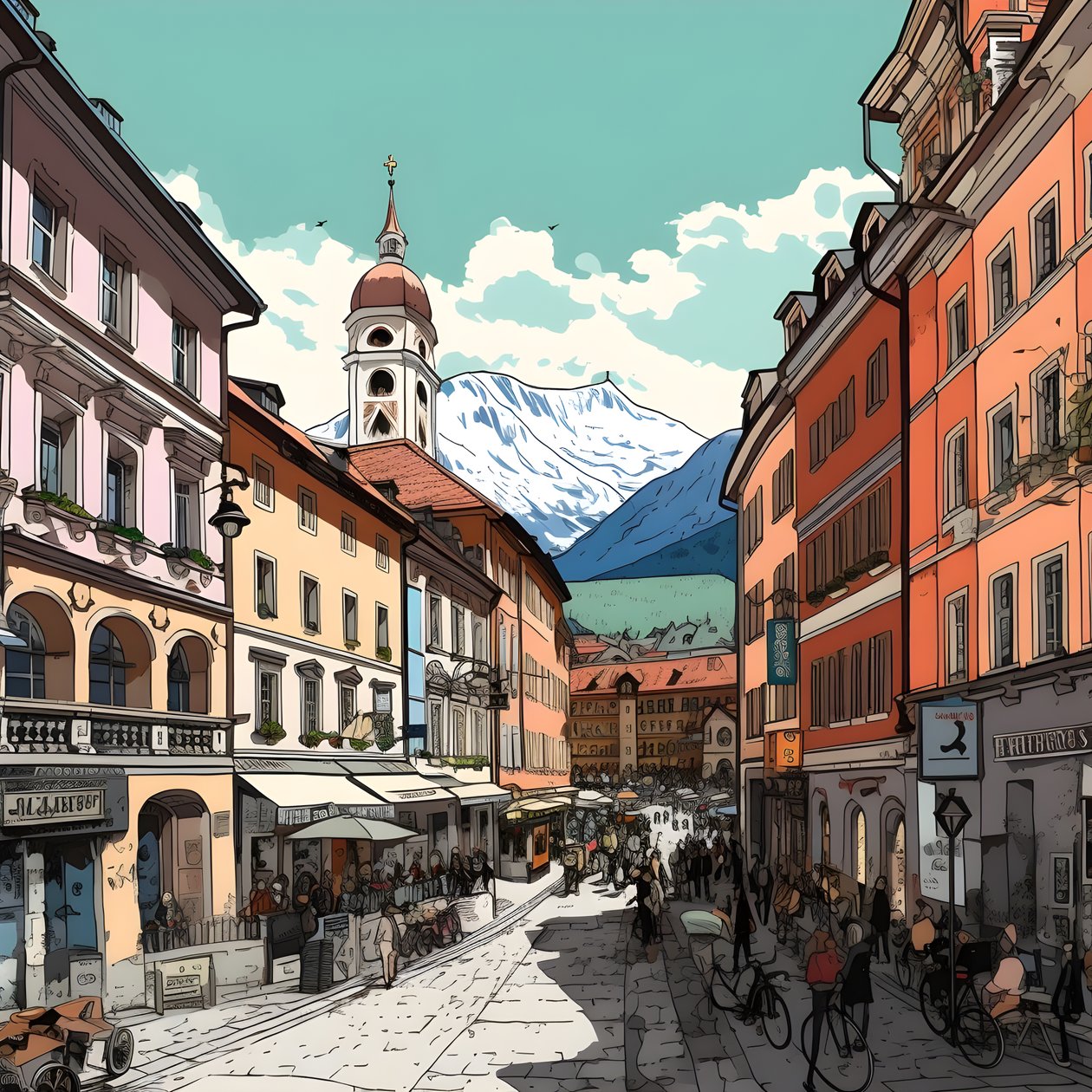 Innsbruck, dessin animé 3 - Kurt Heppke