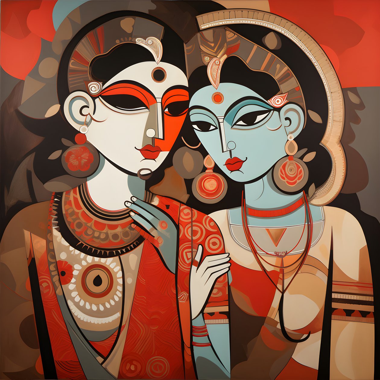 Krishna et Rupa 2 - Kurt Heppke