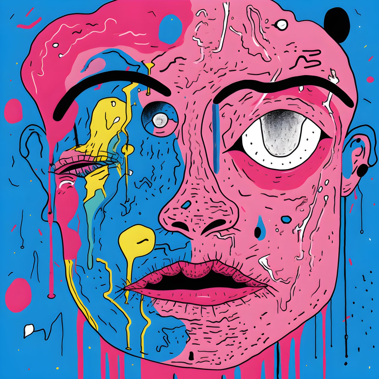 visage rose 2 - Kurt Heppke