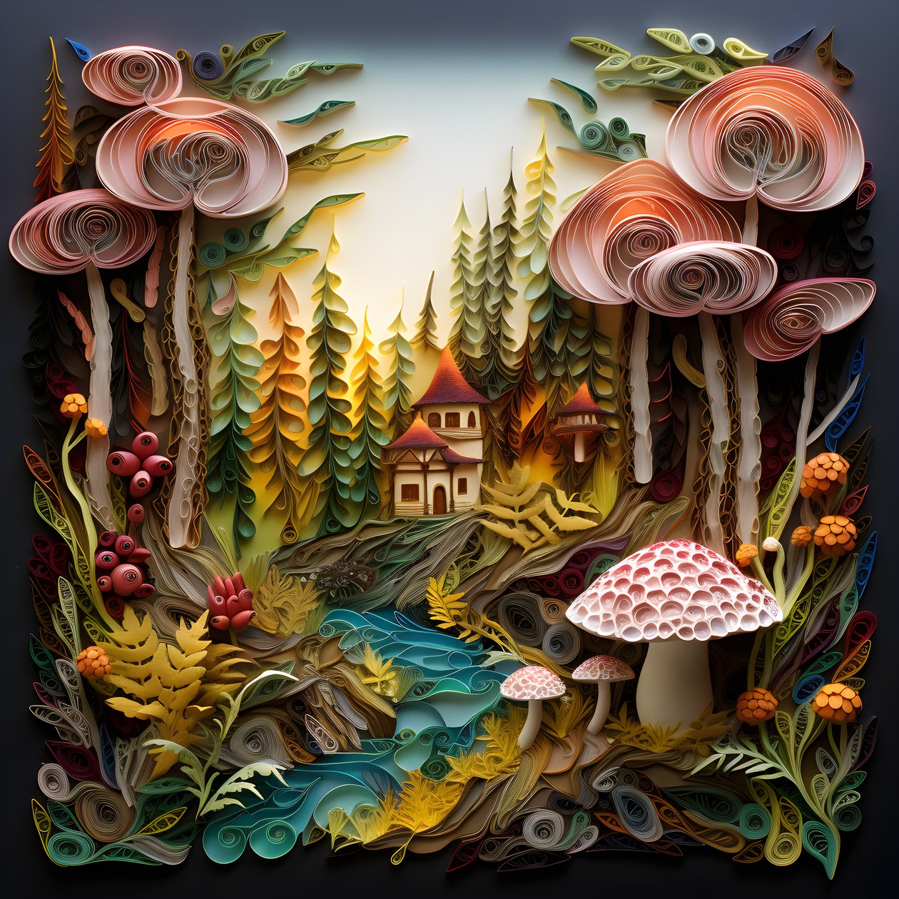 cachette forestière bizarre - Kurt Heppke