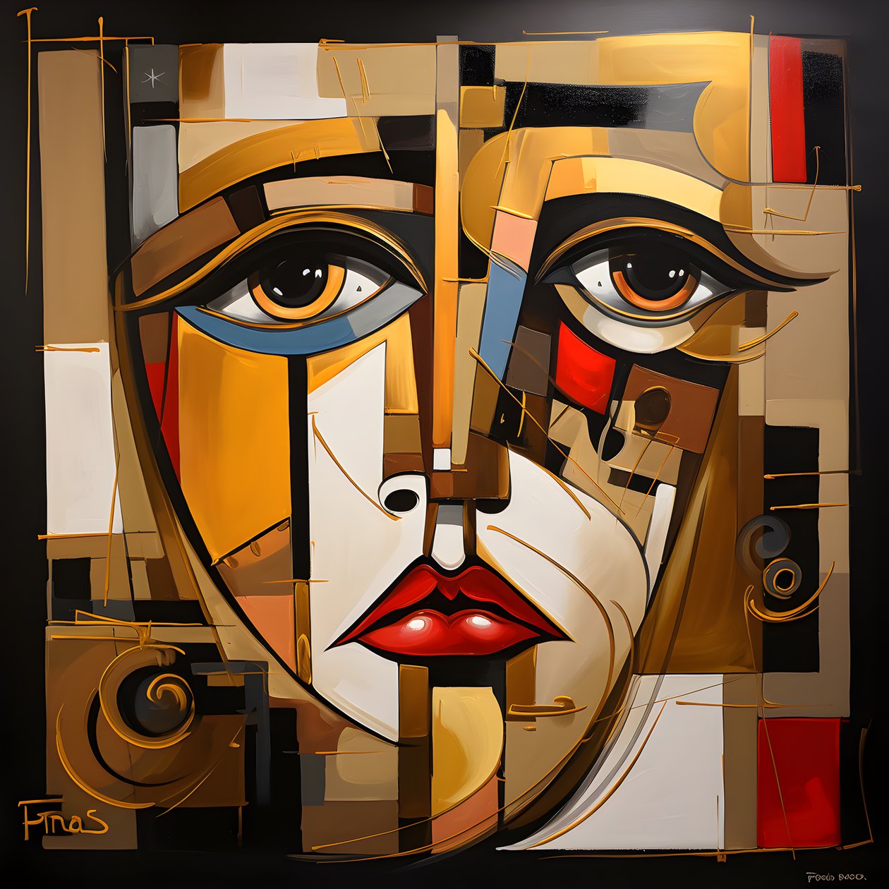 Visage triste 1 - Kurt Heppke