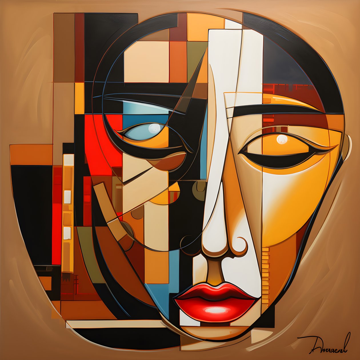 visage triste 4 - Kurt Heppke