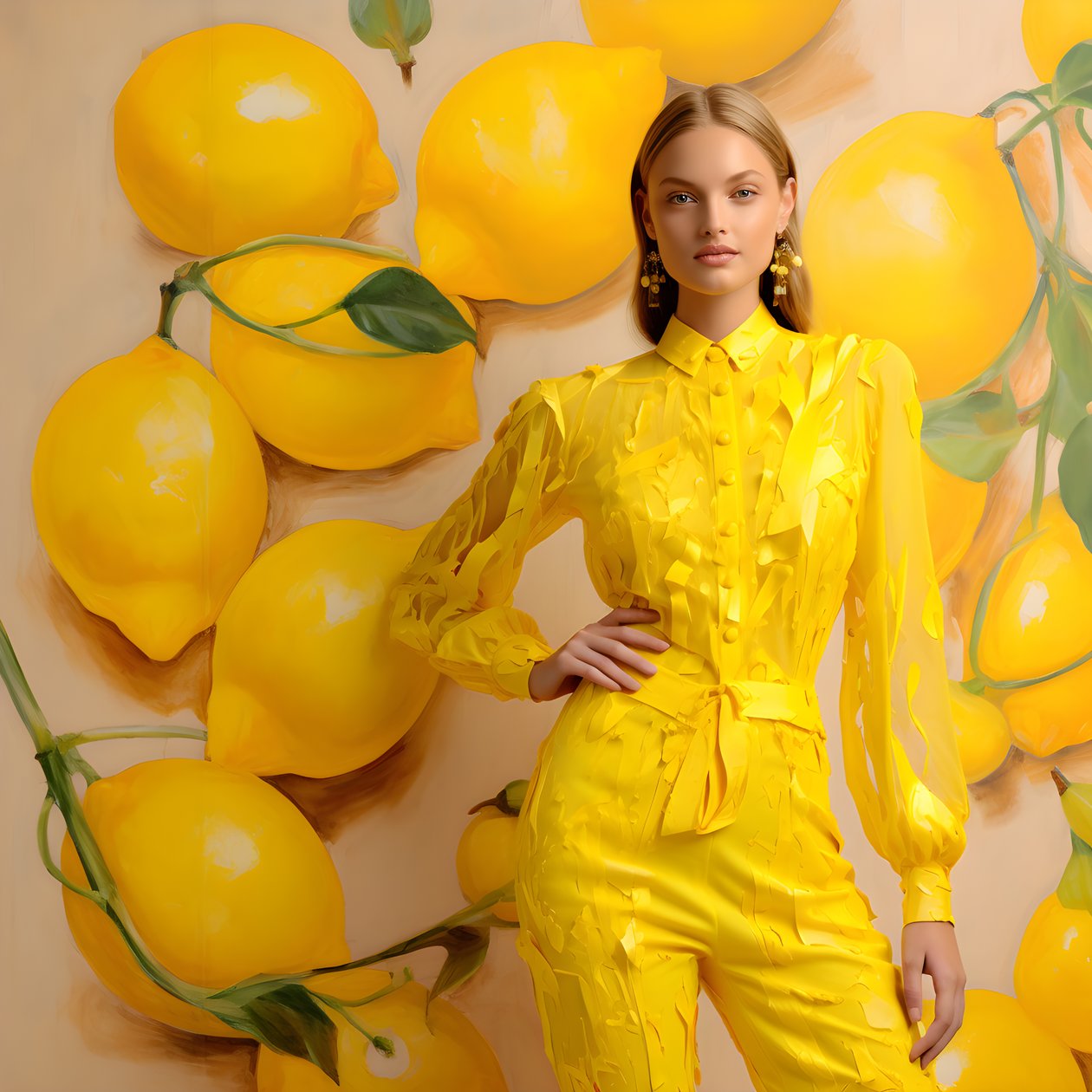 différents motifs de citron jaune 4 - Kurt Heppke
