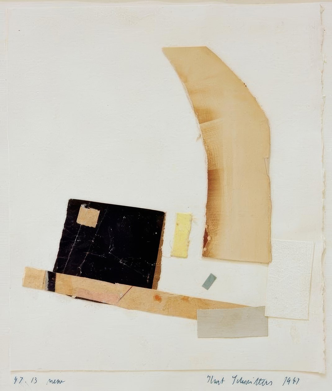 47. 13 nouveau - Kurt Schwitters