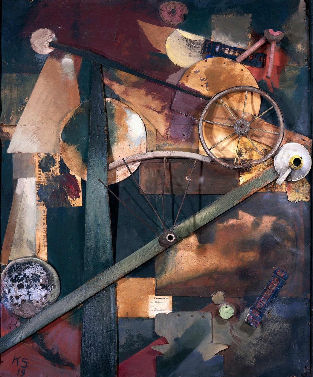 "Composition pour dames" - Kurt Schwitters