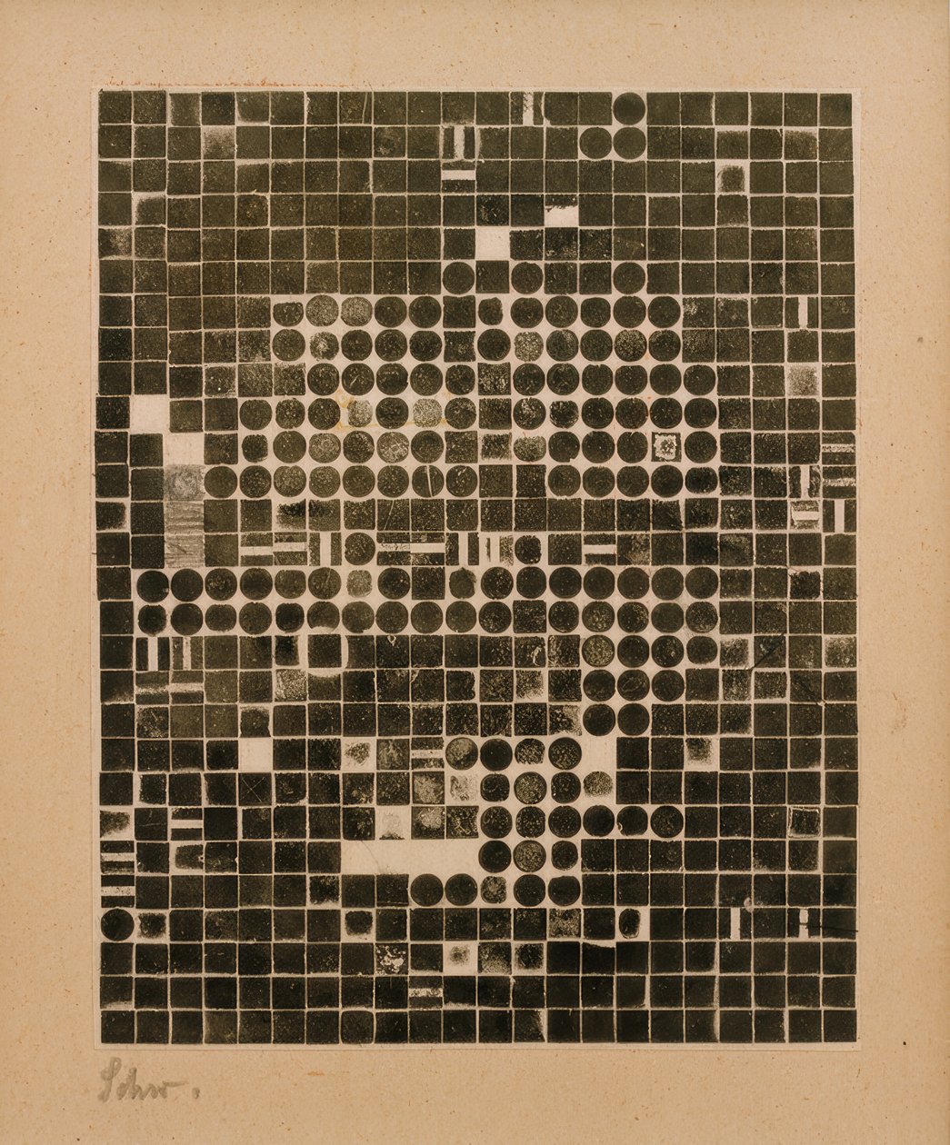 La Quadrature du cercle - résolue! - Kurt Schwitters