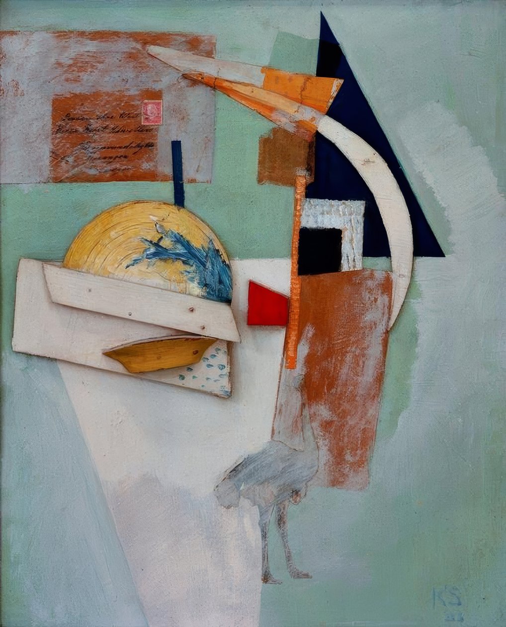 Croissant de lune Ugelvik - Kurt Schwitters