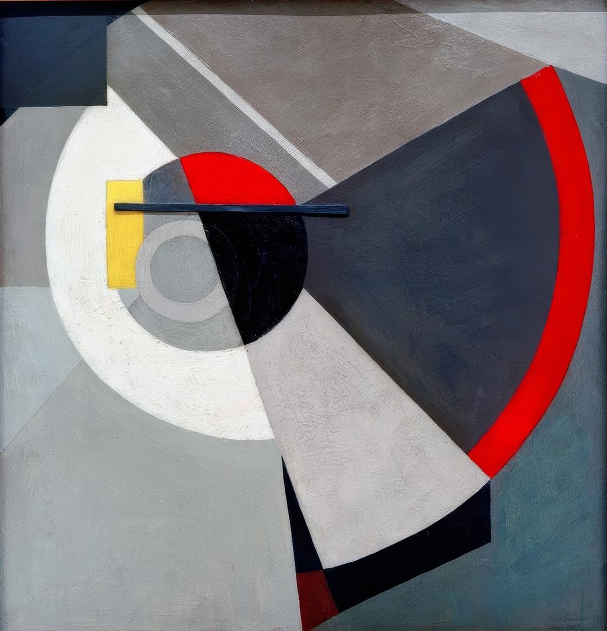 Merz 1003. Pfauenrad - Kurt Schwitters