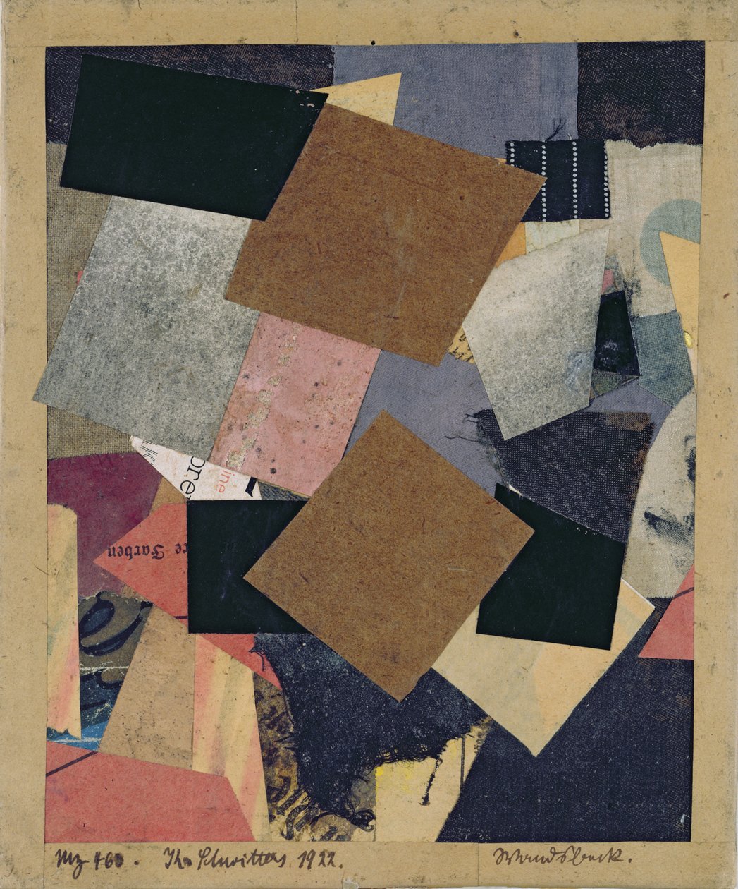 Merz 463, 1922 - Kurt Schwitters