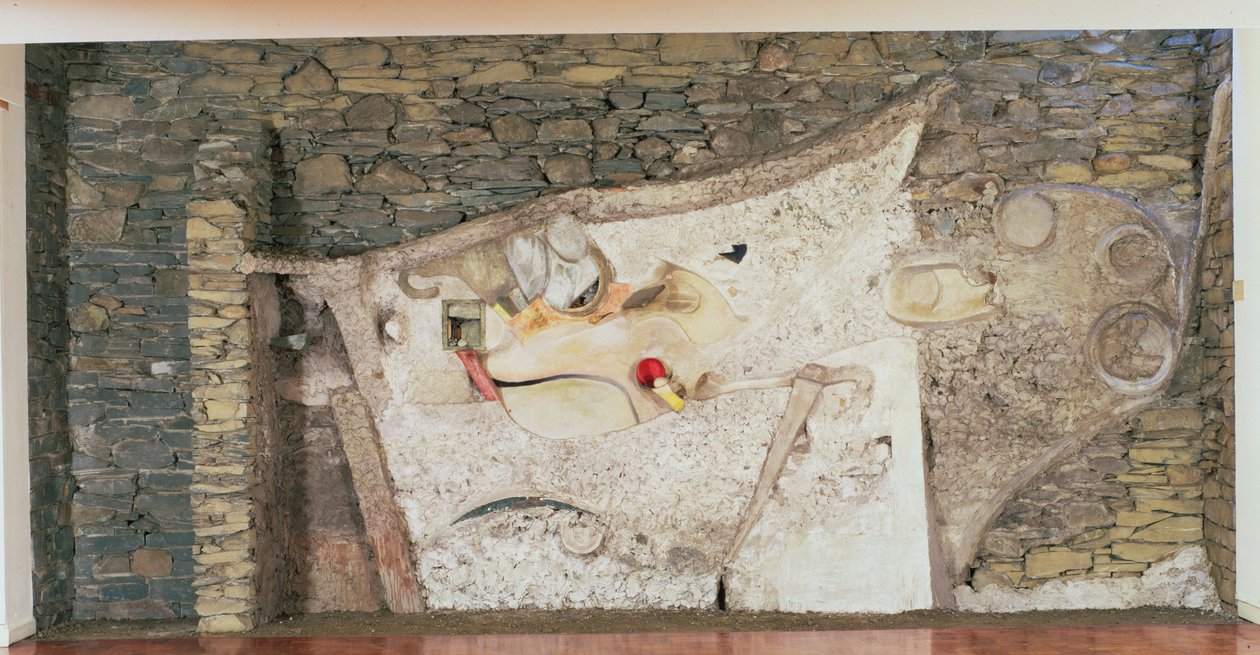 Relief mural "Merzbarn" - Kurt Schwitters