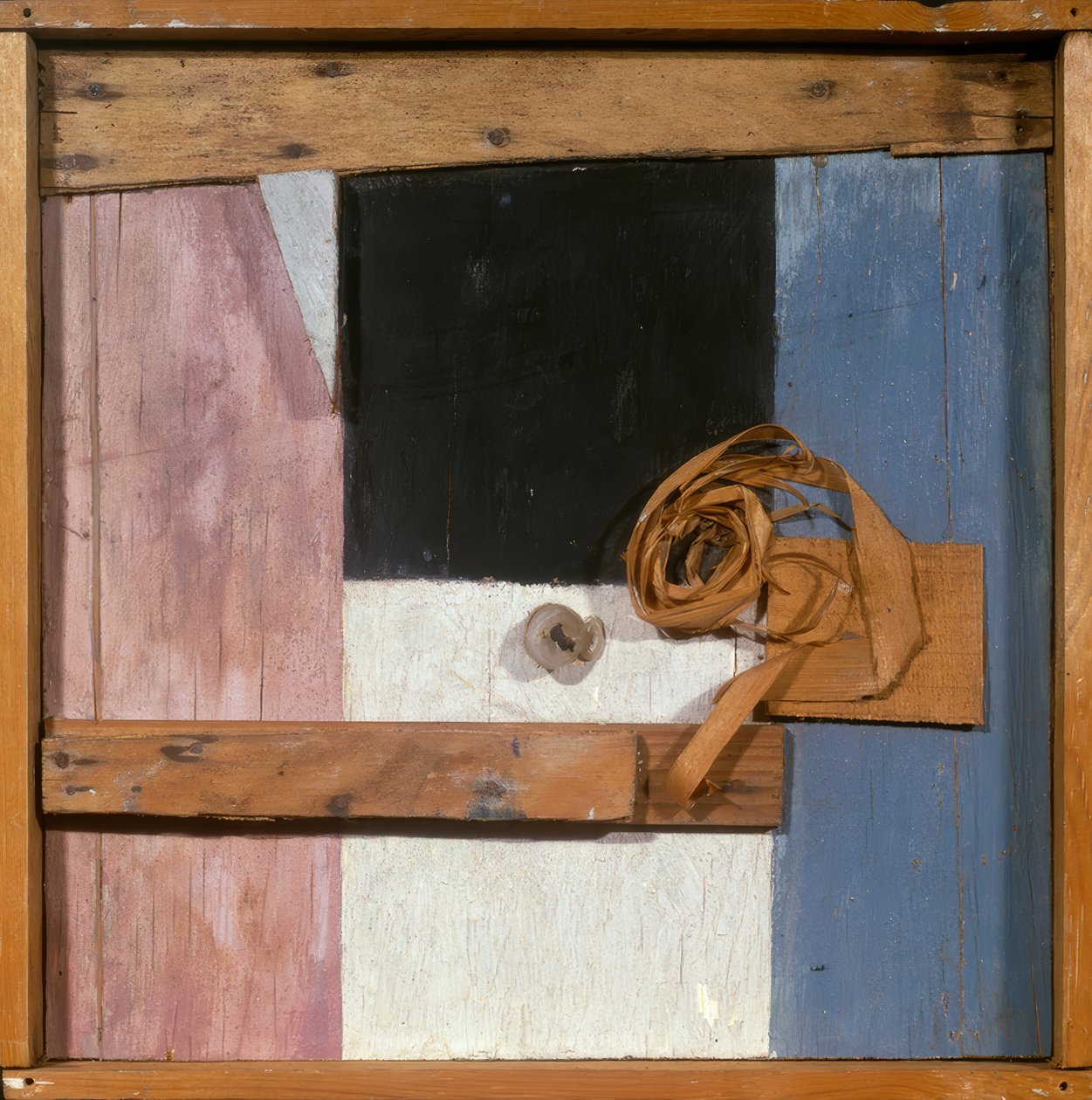 Tableau Merz avec bougie - Kurt Schwitters