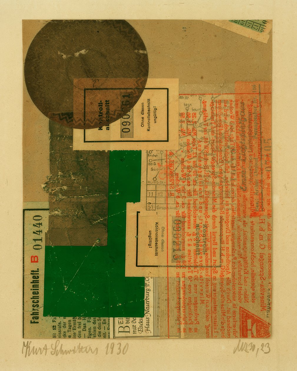 Mz 30,23 - Kurt Schwitters