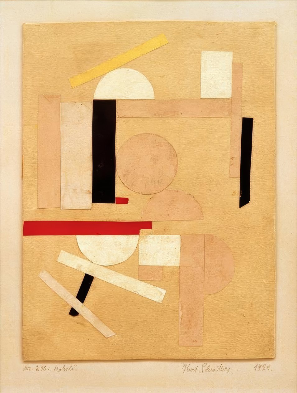 Mz. 600. Moholi. - Kurt Schwitters