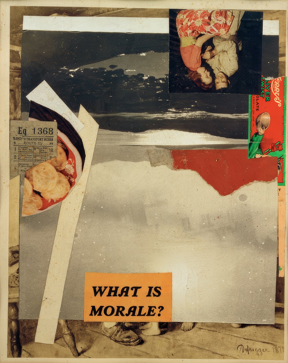 Sans titre (La poupée) - Kurt Schwitters