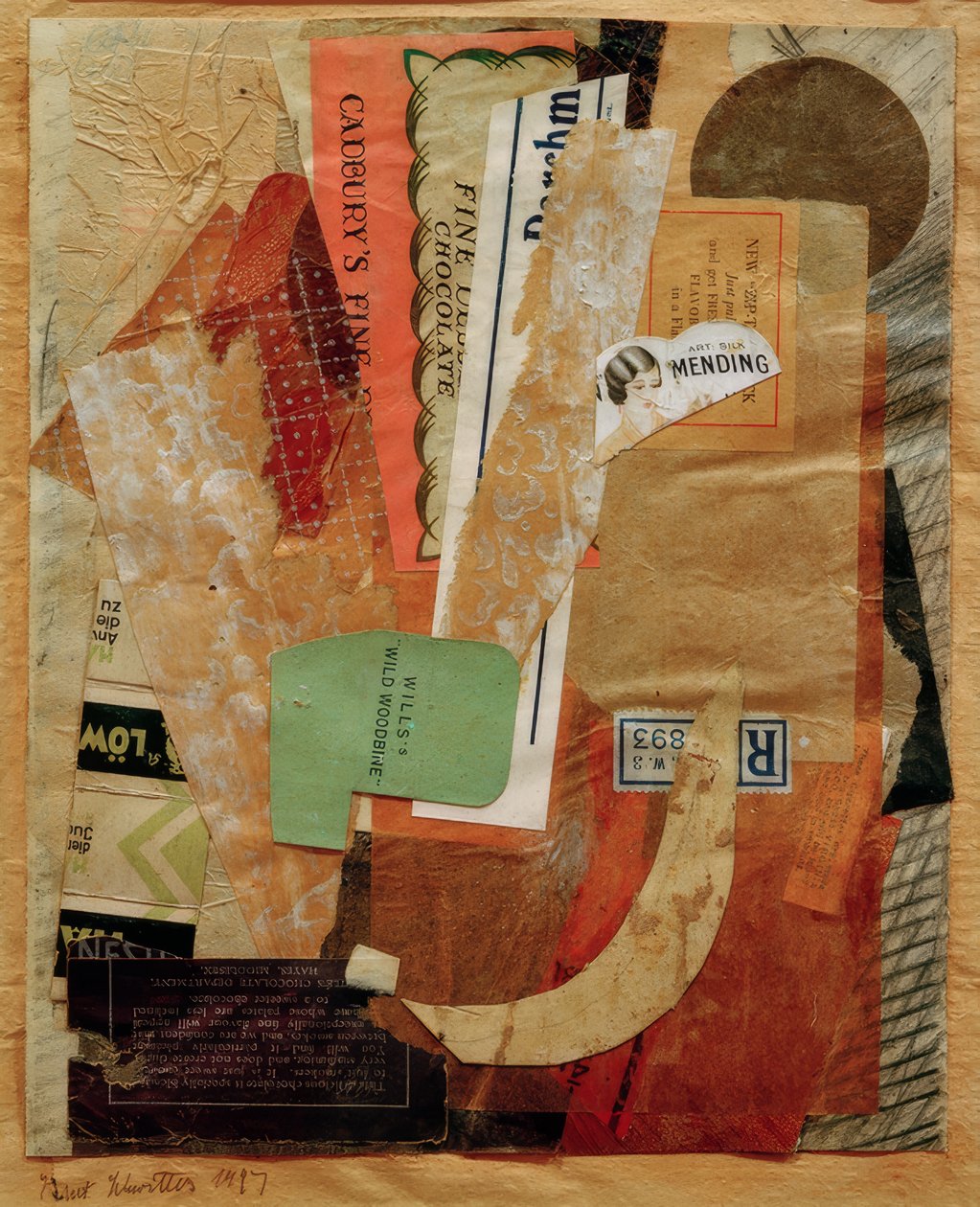 Sans titre (Réparation) - Kurt Schwitters