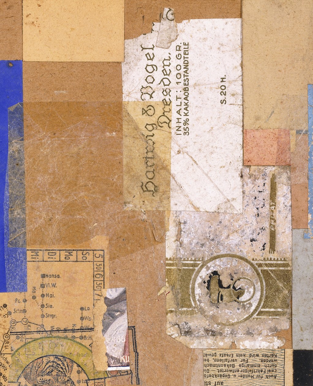 Sans Titre, 1926 - Kurt Schwitters