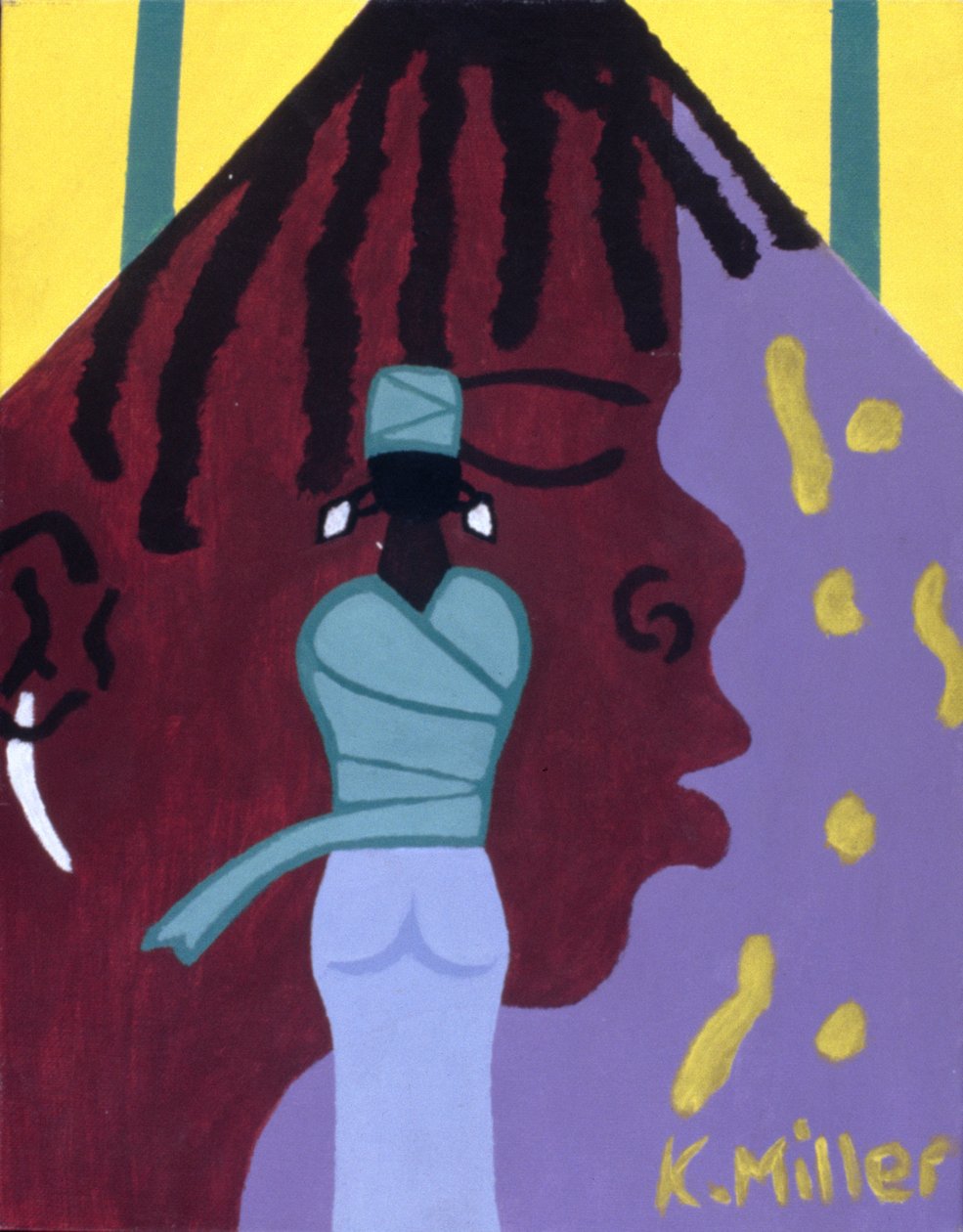 Bondage mental, 2005 (acrylique sur toile) - Kurtis L. Miller