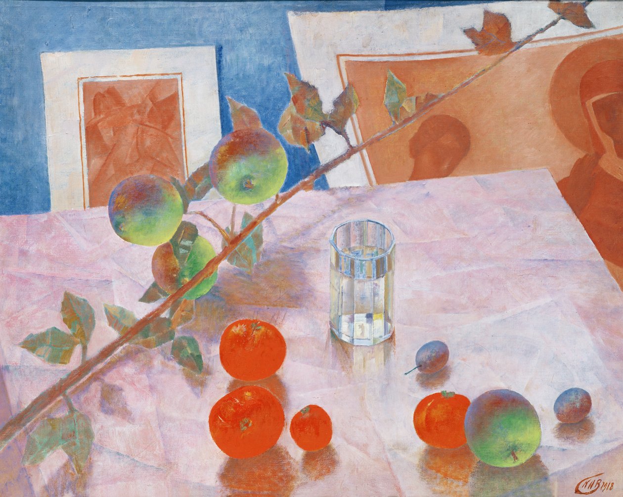 Nature morte, 1918 - Kuzma Sergeevich Petrov Vodkin