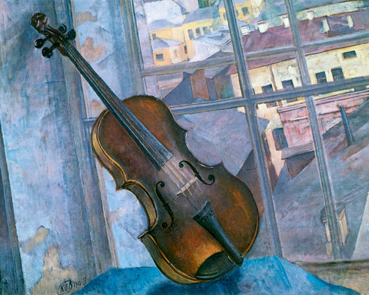 Nature morte avec un violon - Kuz