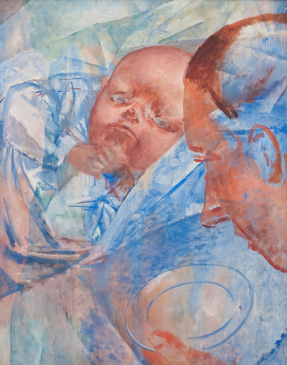 Mère et enfant, 1922 - Kuzma Sergeevich Petrov Vodkin
