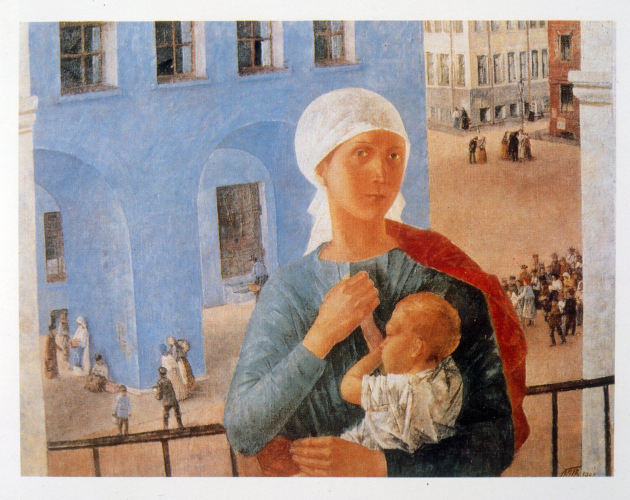 Madone de Petrograd - Kuzma Sergeevich Petrov Vodkin