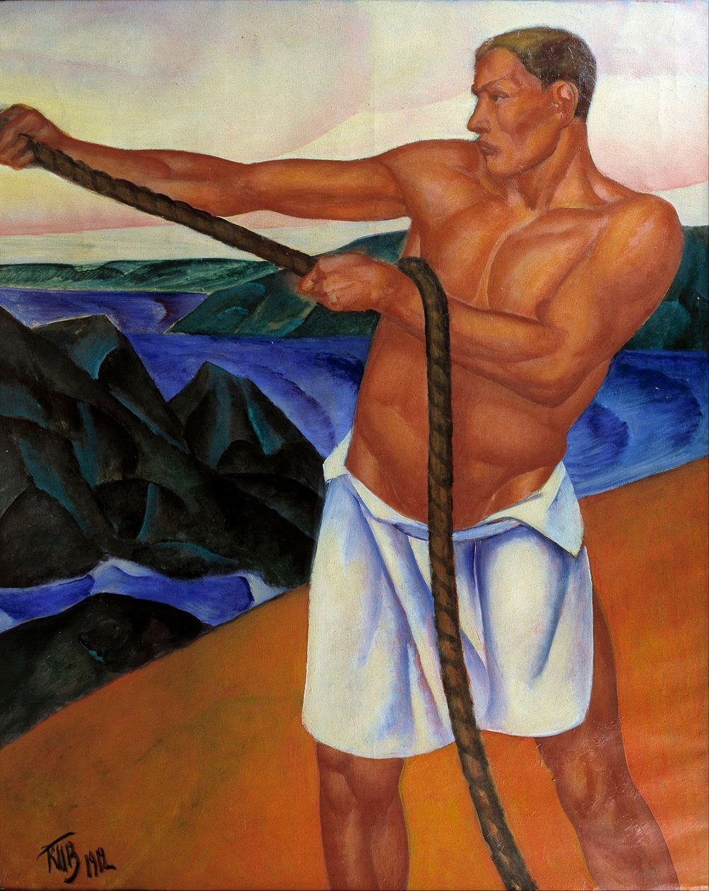 Le Travailleur, 1912 - Kuzma Sergeevich Petrov Vodkin