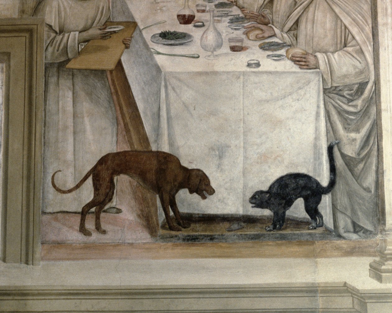 La Vie de Saint Benoît (détail) - L. and Sodoma, G. Signorelli